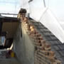 picture of a new staircase leading to additional accommodation in a converted london loft