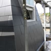 close up detail of velux windows in a slate tiled roof erected by battersea building company